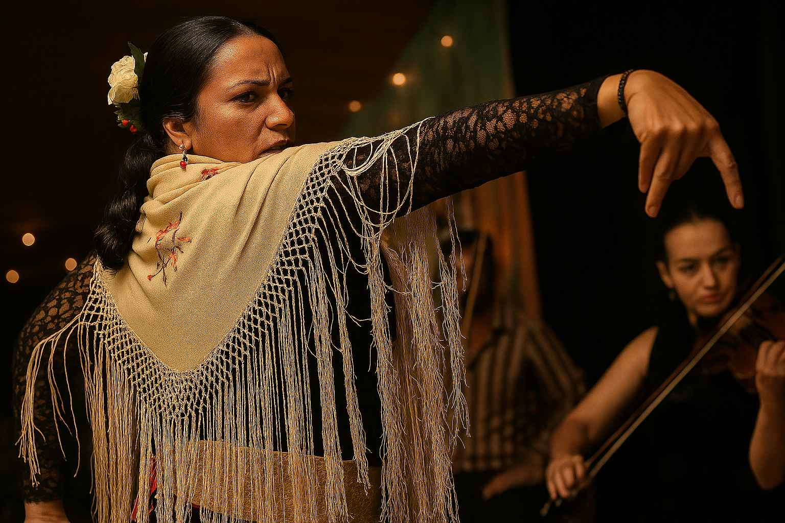 Flamenco in a tablao in Granada