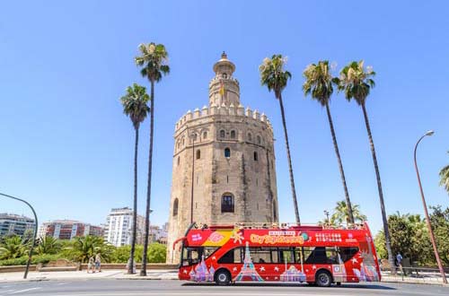 Seville Panoramic Bus (hop-on hop-off bus tour)